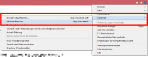 Wie Sie in Ihrem Browser den Verlauf endgültig löschen können 3 Inprivat Einstellung bei Internet Explorer