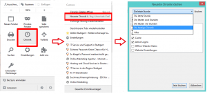 Wie Sie in Ihrem Browser den Verlauf endgültig löschen können 6 Firefox Verlauf löschen