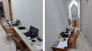 In eigener Sache: Biteno goes Ostsee 8 Workation_Unsere Arbeitsplätze