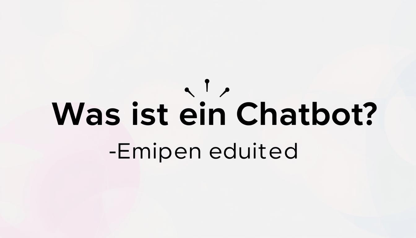 Was ist ein Chatbot