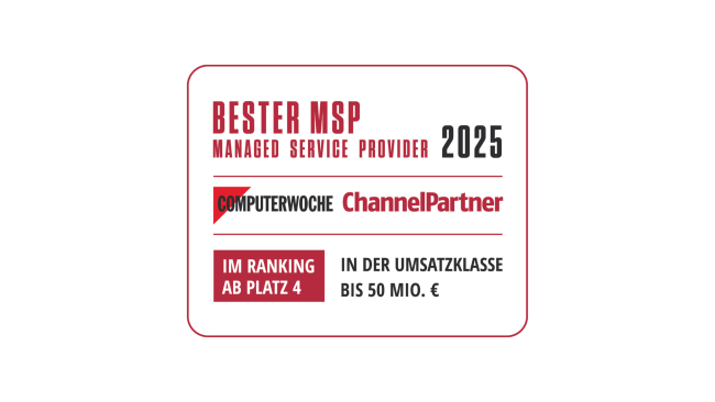 Biteno GmbH – auch 2025 wieder unter den Besten der Branche. Ausgezeichnet als einer der Top Managed Service Provider Deutschlands
