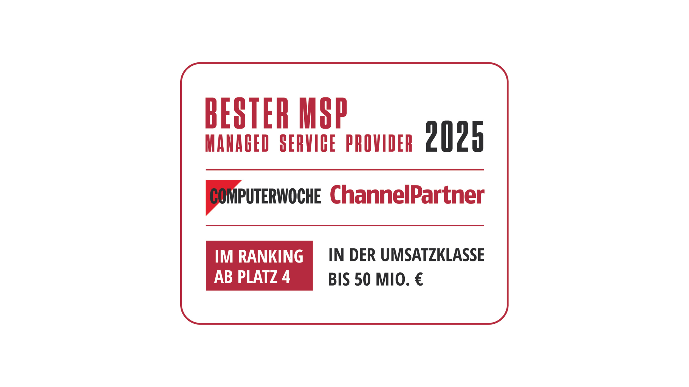 Biteno GmbH – auch 2025 wieder unter den Besten der Branche. Ausgezeichnet als einer der Top Managed Service Provider Deutschlands