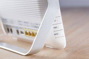 Was ist eigentlich... ein Router? 2 Rückseite eines Routers